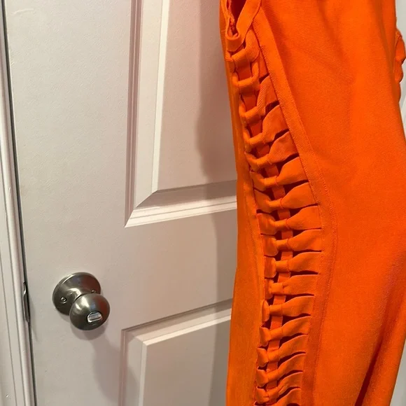 Orange Sleeveless House of CB Martinique Dress - Picture 4 of 6